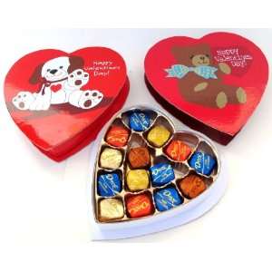   Assortments Set of 2 in Puppy Dog and Teddy Bear Red Valentine Box Set