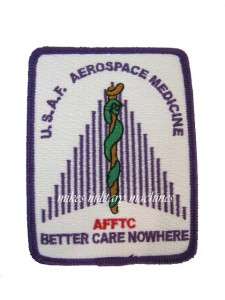 USAF AIR FORCE AEROSPACE MEDICINE DET 3 AAFTC GROOM LAKE BLACK OPS 