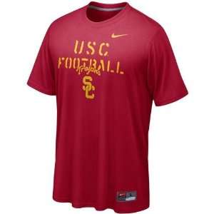  USC Trojans Bench Press T Shirt (Red)