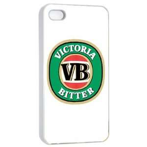 Victoria Bitter Beer Logo Case for Iphone 4/4s (White) Free Shipping