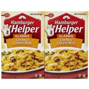 Hamburger Helper Cheddar Cheese Melt Grocery & Gourmet Food