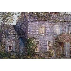 Hutchison House, East Hampton, Long Island by Childe Hassam 22.00X14 