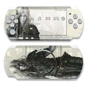 Dark Elf Design Decorative Protector Skin Decal Sticker for Sony PSP 