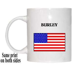  US Flag   Burley, Idaho (ID) Mug 