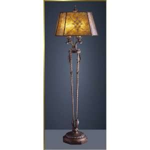 Floor Lamp, MG 4500, 3 lights, Antique Copper, 20 wide X 70 high