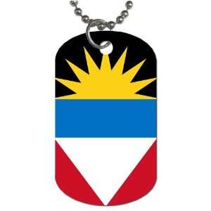  Antigua & Barbuda Flag Dog Tag: Everything Else
