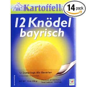 Kartoffelland 12 Knödel bayrisch (Bavarian Dumplings) in Cooking Bags 