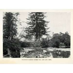  1904 Print Failford River Fail Ayr Robert Burns Highland 
