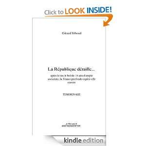   Déraille (French Edition) Gerard Sibeud  Kindle Store