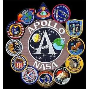  Apollo Mission Patch Collage Arts, Crafts & Sewing