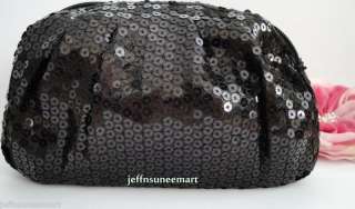 FELIX REY BLACK SEQUIN POUCH BAG HOT BRAND NEW♥ BIN  