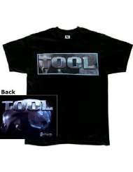 Rock band TOOL T shirt Schism Eyes black 2 sided tee [Apparel]