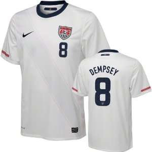   Nike Soccer Jersey: United States Soccer White Nike Replica Jersey