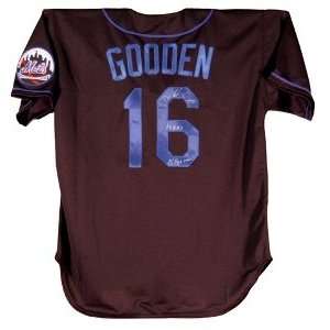 Dwight Gooden Signed New York Mets Jersey:  Sports 