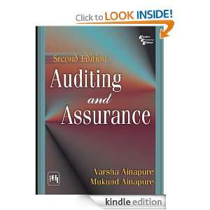 Auditing and Assurance, . Varsha Ainapure, Mukund Ainapure  