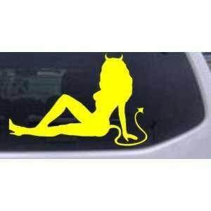  Sexy Mudflap Devil Girl Silhouettes Car Window Wall Laptop 