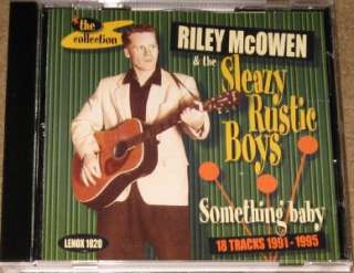 CD RILEY McOWEN & THE SLEAZY RUSTIC BOYS THE COLLECTION  