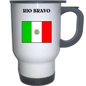  Mexico   RIO BRAVO White Stainless Steel Mug: Everything 