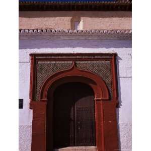 Arched Doorway in Mudejar Style in the 16th Century Iglesia Del 