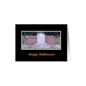  Comical Crypts   Halloween Humor   from Couple Card 