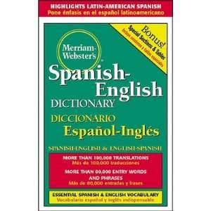  MERRIAM WEBSTER MW 1651 Merriam Websters Spanish English 