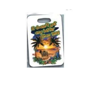  Sunset Beach 2pc Luggage Tag Set By Amphibious Outfitters 