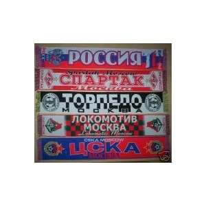  RUSSIA USSR CCCP Russian SOCCER SCARF Football NEW L6 