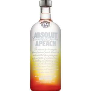  Absolut Apeach Vodka 750ml Grocery & Gourmet Food