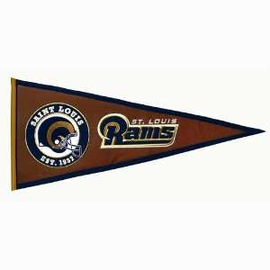   Louis Rams NFL Pigskin Traditions Pennant (13x32)