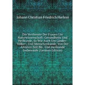   Insbesonde (German Edition): Johann Christian Friedrich Harless: Books