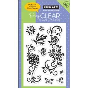  Poly Clear Stamps: Stencil Art: Home & Kitchen