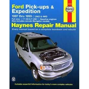  Haynes Repair Manual: Ford Pick ups & Expedition 1997 thru 