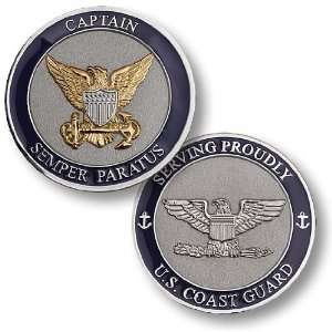  USCG Captain Challenge Coin 