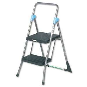  Cosco Commercial Folding Step Ladder , Color Grey 