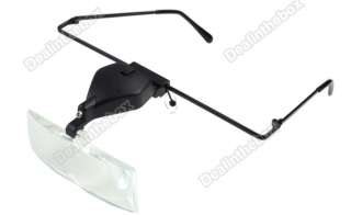 NEW Clip On 1.5X/2.0X/3.0X Magnifier Eye Glasses Magnifying Lens 