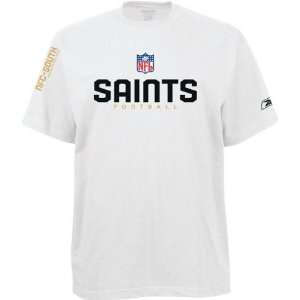   Orleans Saints White 2007 Sideline Callsign T Shirt