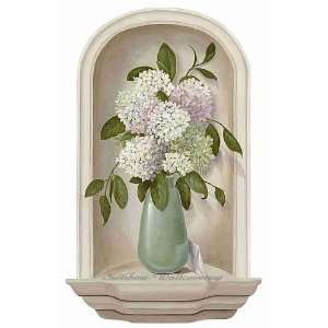  Hydrangea Niche Wall Mural