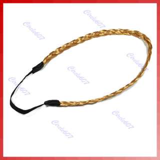   contact us pretty girl plait braided hair headband plaited new