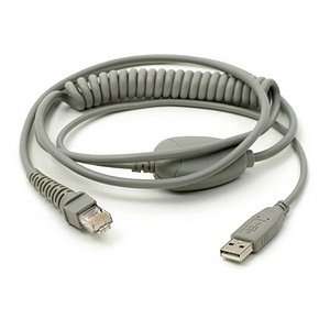  Unitech USB Interface Cable (Coiled). STRAIGHT USB 
