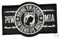 POW MIA PATCH YOU ARE NOT FORGOTTEN EMBROIDERED PATCH  