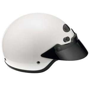  Bell Shorty Helmet   Medium/White Automotive