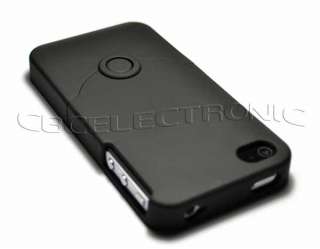 New Black Clip on hard case matte cover for iphone 4 4G  
