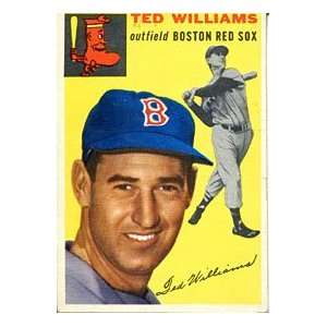  Ted Williams Unsigned 1954 Topps Card: Sports & Outdoors