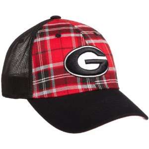   Georgia Bulldogs Thrive Cap (Red Plaid, One Size): Sports & Outdoors