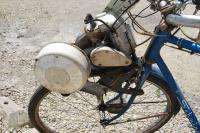 Vintage Schwinn Racer motorized Bicycle 22 Blue sturmey archer auto 