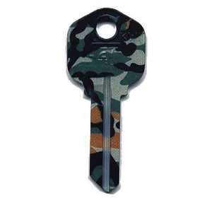   Camouflage House Key Kwikset / Titan / UltraMax KW1
