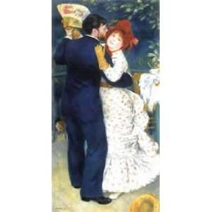  Pierre August Renoir: 18W by 35H : Dance in the Country 