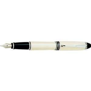    Aurora Ipsilon Sterling Silver Fountain Pen: Office Products
