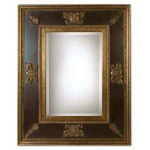  Uttermost Gold Leaf Cadence Wall Mirror: Home & Kitchen
