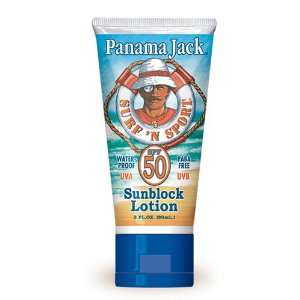  Panama Jack Surf n Sport SPF 50, 3.0 Ounce Tubes (Pack of 